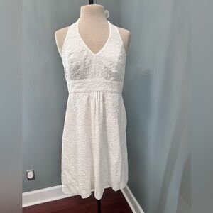 Lilly Pulitzer Eyelet Halter Dress